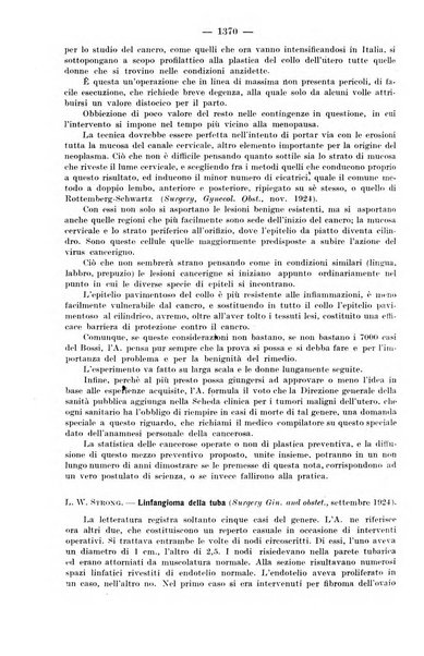 Il morgagni rivista settimanale