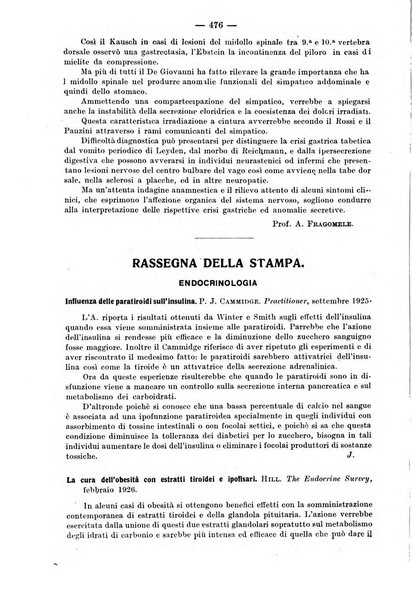 Il morgagni rivista settimanale