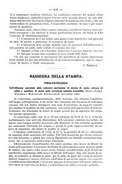 Il morgagni rivista settimanale