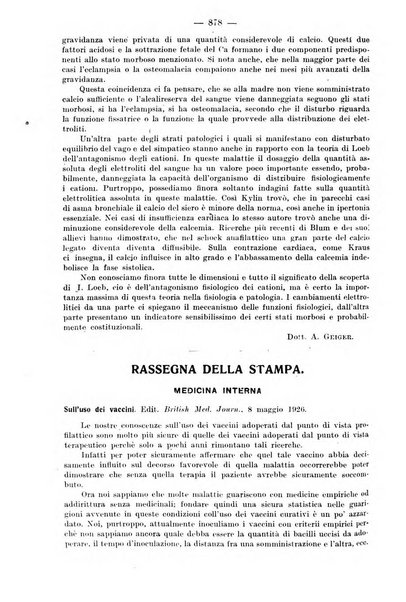 Il morgagni rivista settimanale