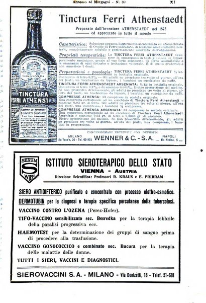 Il morgagni rivista settimanale