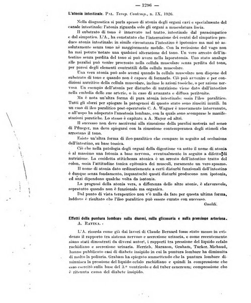 Il morgagni rivista settimanale