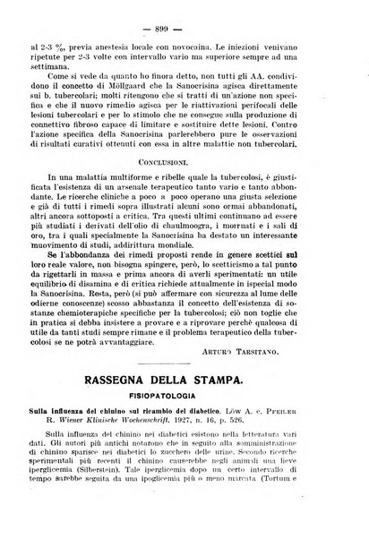 Il morgagni rivista settimanale