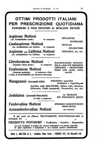 Il morgagni rivista settimanale