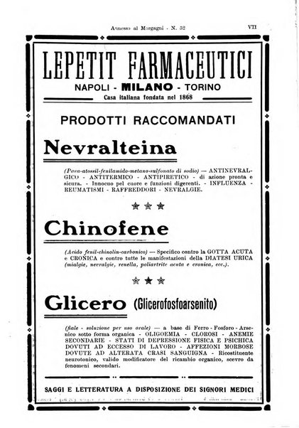 Il morgagni rivista settimanale