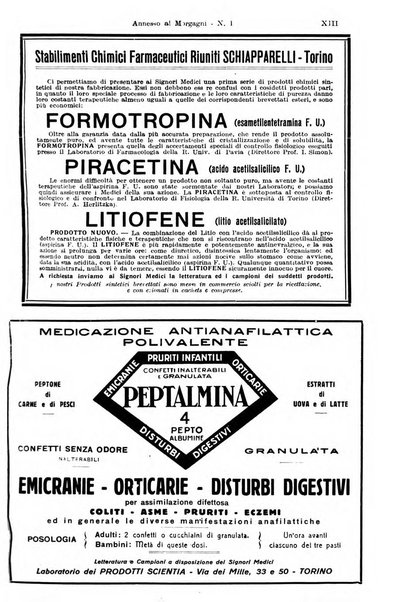 Il morgagni rivista settimanale