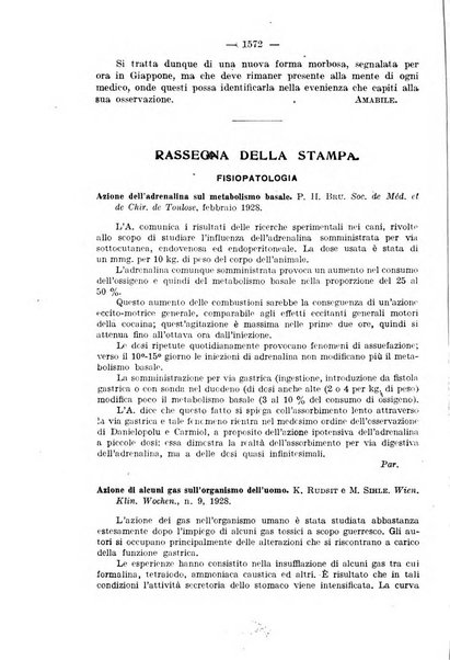 Il morgagni rivista settimanale