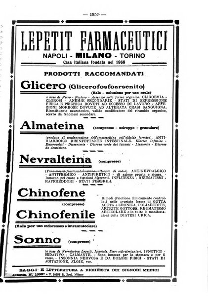 Il morgagni rivista settimanale