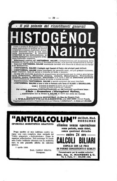 Il morgagni rivista settimanale