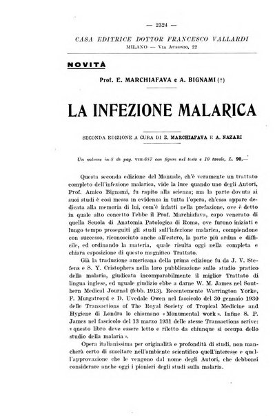 Il morgagni rivista settimanale