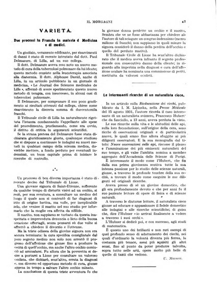 Il morgagni rivista settimanale