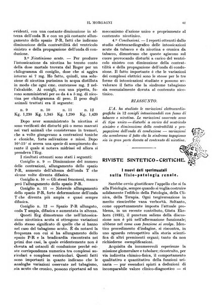 Il morgagni rivista settimanale