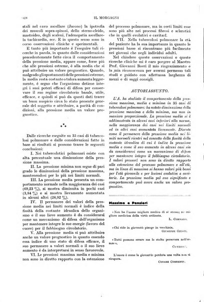 Il morgagni rivista settimanale