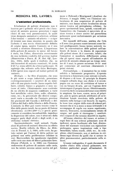 Il morgagni rivista settimanale