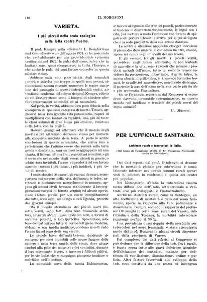 Il morgagni rivista settimanale