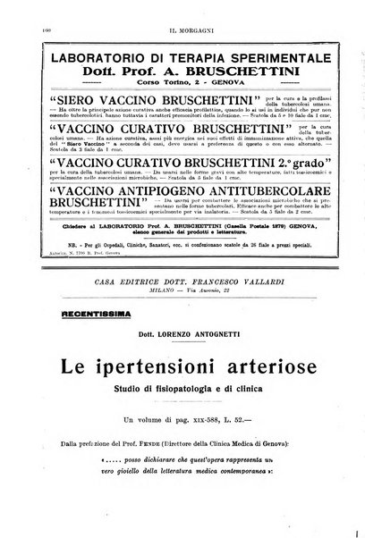 Il morgagni rivista settimanale