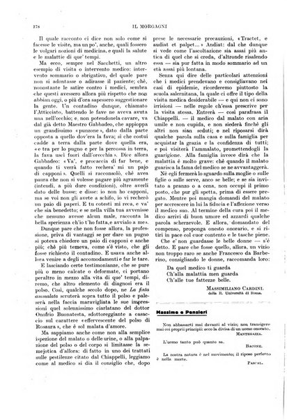 Il morgagni rivista settimanale