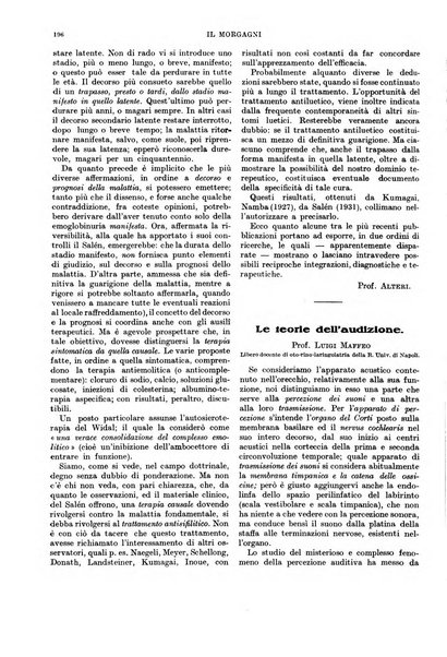 Il morgagni rivista settimanale