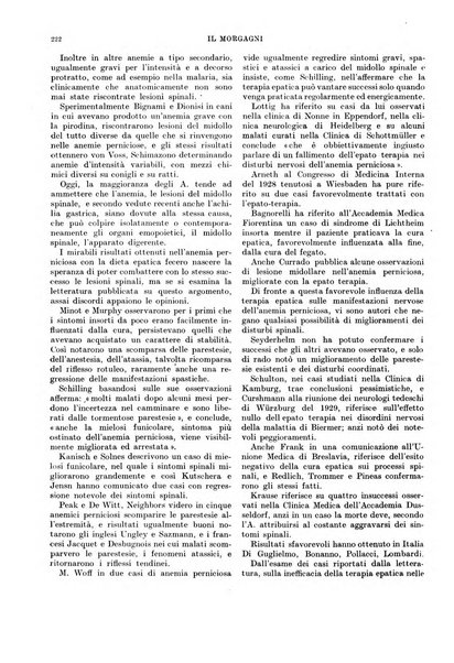 Il morgagni rivista settimanale