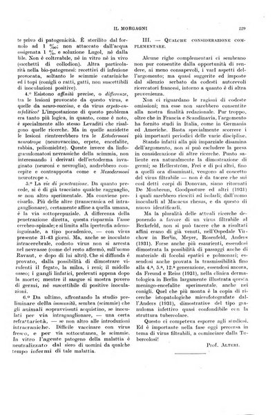 Il morgagni rivista settimanale