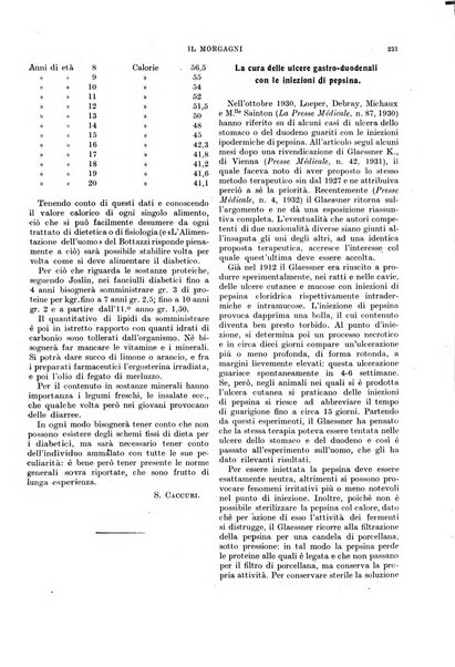 Il morgagni rivista settimanale