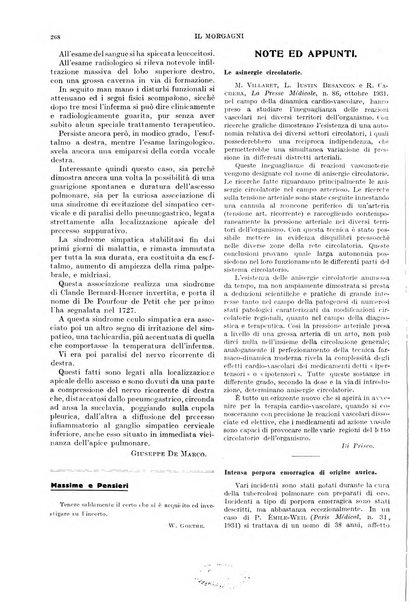 Il morgagni rivista settimanale