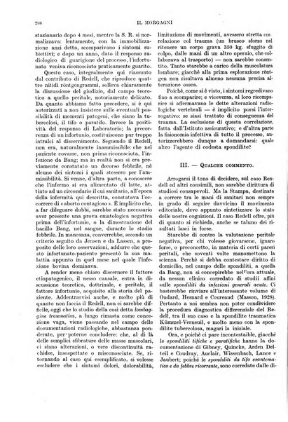 Il morgagni rivista settimanale