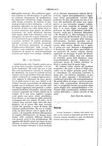 Il morgagni rivista settimanale