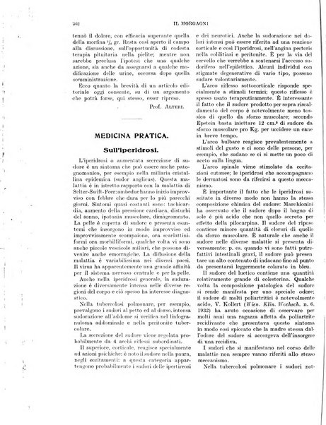 Il morgagni rivista settimanale