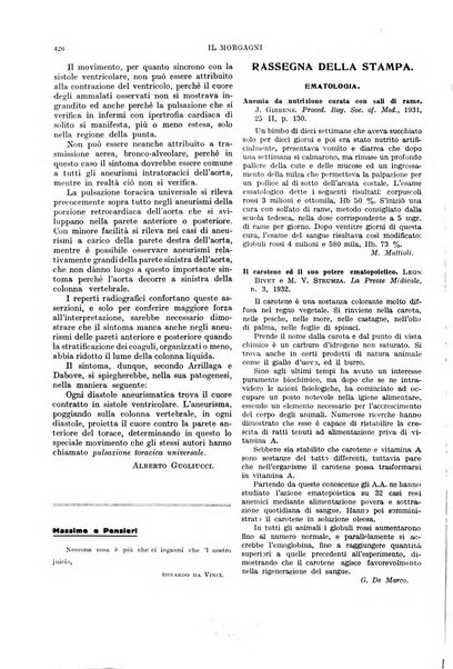 Il morgagni rivista settimanale