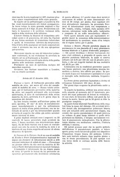 Il morgagni rivista settimanale