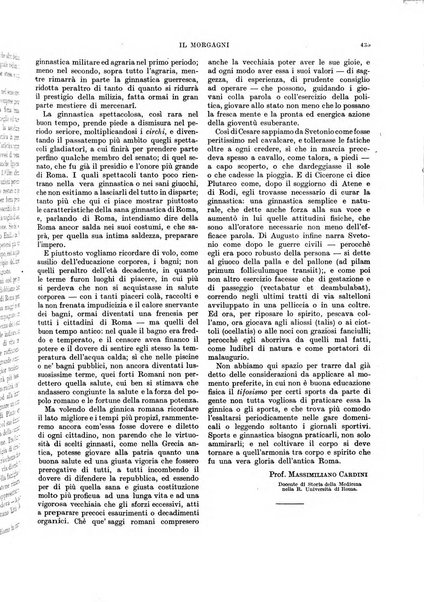 Il morgagni rivista settimanale