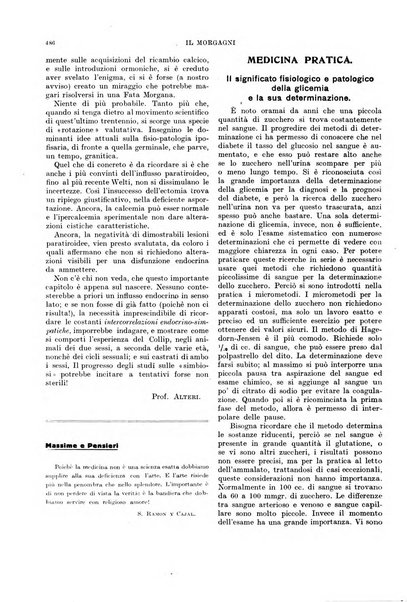 Il morgagni rivista settimanale