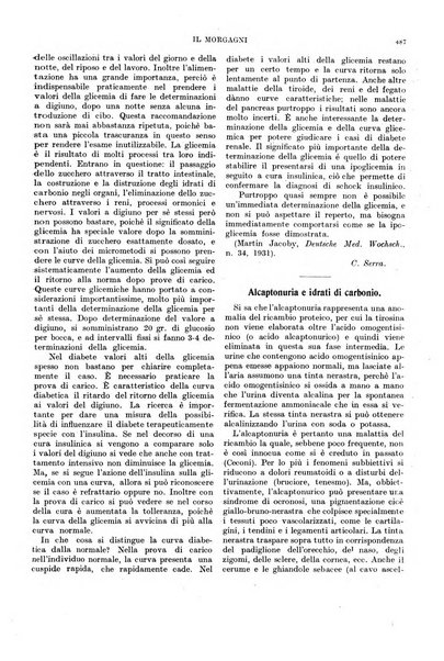 Il morgagni rivista settimanale