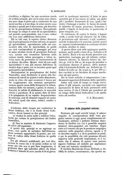 Il morgagni rivista settimanale