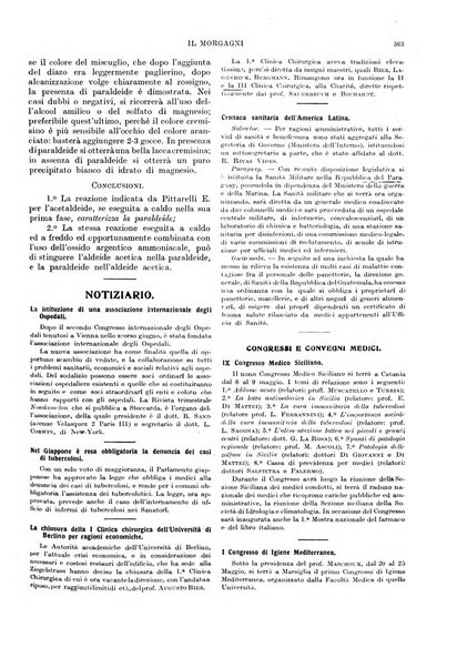 Il morgagni rivista settimanale