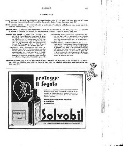 Il morgagni rivista settimanale