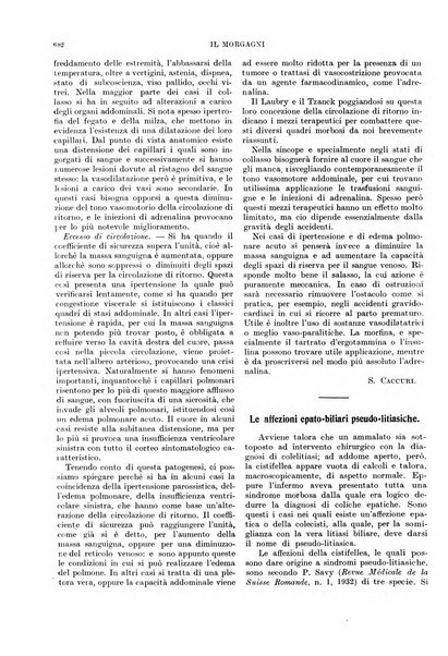 Il morgagni rivista settimanale