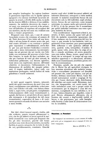 Il morgagni rivista settimanale