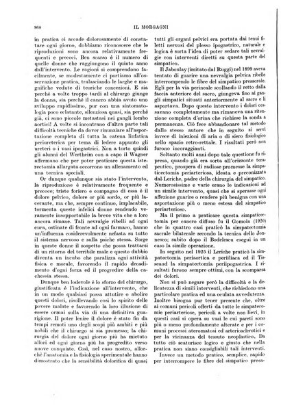 Il morgagni rivista settimanale