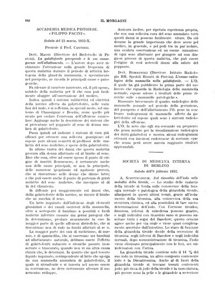 Il morgagni rivista settimanale