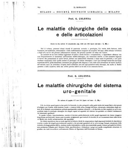 Il morgagni rivista settimanale