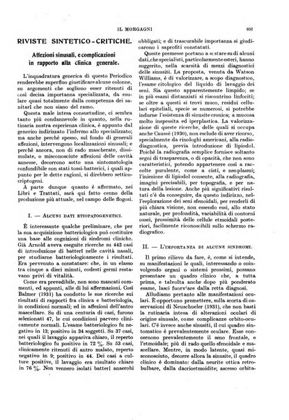 Il morgagni rivista settimanale