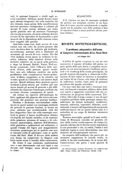 Il morgagni rivista settimanale