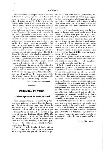 Il morgagni rivista settimanale