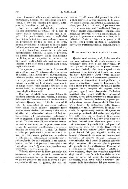 Il morgagni rivista settimanale