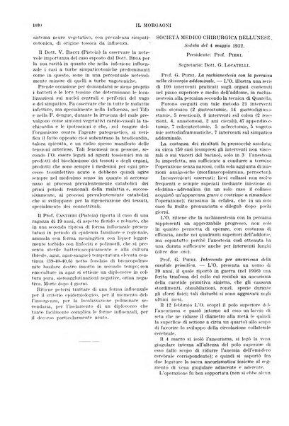 Il morgagni rivista settimanale