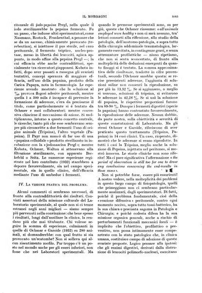 Il morgagni rivista settimanale