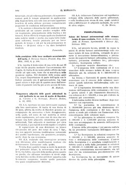 Il morgagni rivista settimanale