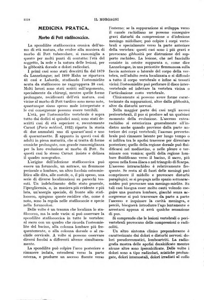 Il morgagni rivista settimanale